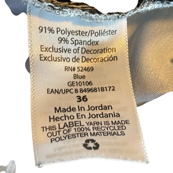 Mens George 36 Blue Performance Shorts Lightweight Breathable Stretchy Fabric B - Picture 5 of 6